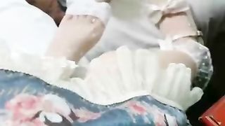 【绘子学姐】惩罚场提舔鞋，踩脸（官方已删）【27分钟】