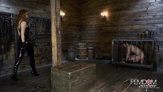 FemdomEmpire - Kendra James - Boot Licking & Ball Beating, July 15, 2020