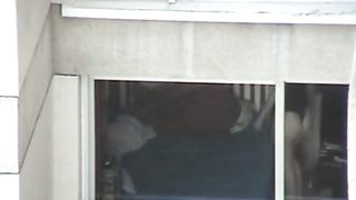 Sexy neighbour gets filmed