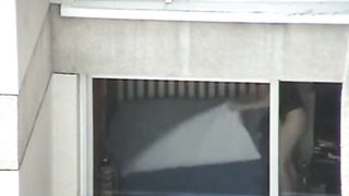 Sexy neighbour gets filmed