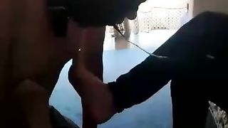 【情侣硕少s】情侣玩狗，狗链遛狗，踩踏，耳光【37分钟】