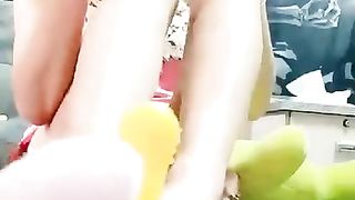 【飞雪s】棉袜洗脑【62分钟】【标清】国