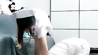 【芷晴】丝足必看：护士上门治疗【34分钟】