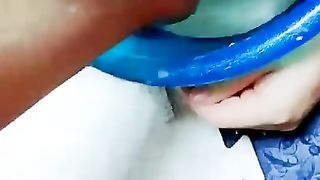 【内蒙尘S宝S】调狗牛奶足浴【59分钟】【高清】