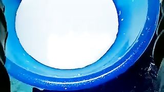 【内蒙尘S宝S】调狗牛奶足浴【59分钟】【高清】