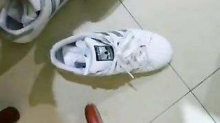 【betty贝蒂】高跟小白鞋全体重踩踏【51分钟】