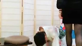 【瑾玲女王】剧情，茶室，训狗，耳光，深喉，骑马【47分钟】