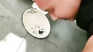 【郑州之卿s】饭店桌下偷吃的小贱狗【18分钟】