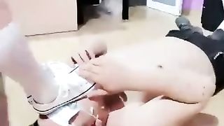 【糖糖s】全程作为帆布鞋底清洁器【31分钟】