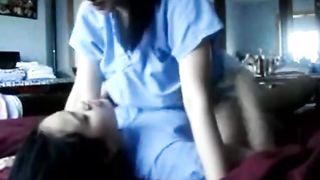 Teen indonesian lesbian maids part 1