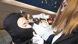 冷美 - 职业ol踩踏调教 Chinese Femdom Trample