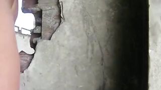 troia scopata all'aperto