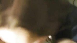 Cute college girl face fucked but hangs in there for the cum