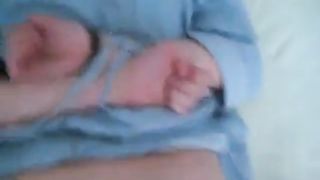 PORNOIA super cute teen tied with her own dress fucked