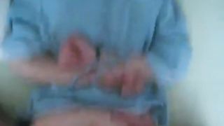 PORNOIA super cute teen tied with her own dress fucked