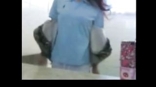 my viet ex-gf striping for a bath (very arousal)