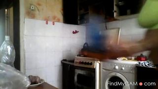 Girl in shorts on spy cam