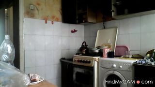 Girl in shorts on spy cam