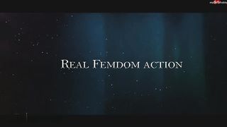 LadyKarame - Ballbusting With Sexy Hunter Boots