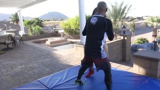 ScissorGoddess - Carmin Sixpack - Domme Muscle Babe Carmen Scissors Asian Dweeb