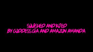 TallGoddessGia - Gia & Amanda - Squished & KOed By Goddess Gia & Amazon Amanda