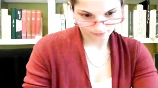 Cute teen naked in public