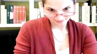 Cute teen naked in public