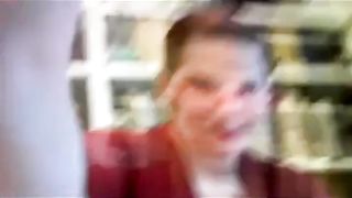 Cute teen naked in public