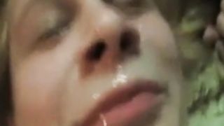 Cute Girlfriend Facial