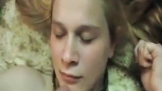 Cute Girlfriend Facial