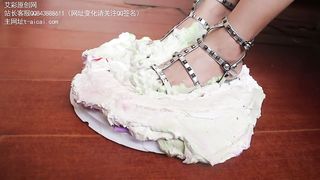 小姐姐凉鞋蛋糕