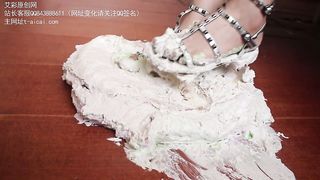 小姐姐凉鞋蛋糕