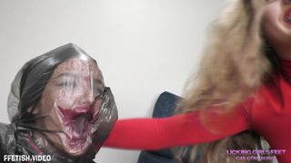VALERIA - Having fun with her ugly slave girl - Makeup and other humiliations