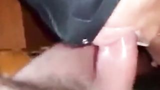 Step mom mouth filled with cum