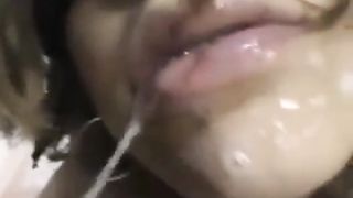 Hot Turkisch Girl Worships Big Moroccan Cock