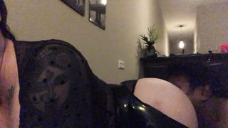 This slave earned the privledge to clean my asshole