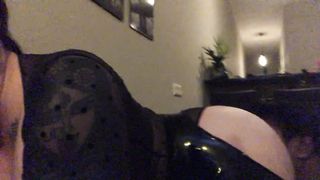 This slave earned the privledge to clean my asshole