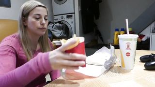 Filth Fetish Studios - Mistress Alisha Bartlett - Mistress Snacks While Slave Cracks