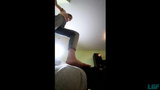 Licking Girls Feet - NATA - Wipes her feet on my tongue