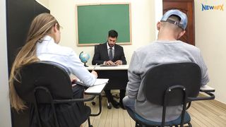 MF-7432-1 Playing With The Teacher (Isabel, Daniel Santiago, Jack)