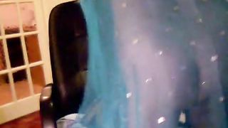 Ugly and obese granny exposes her disgusting fat body