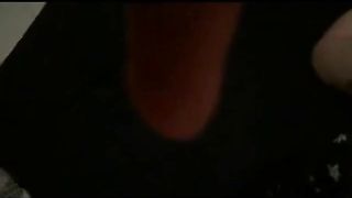 Interracial MMF threesome spitroast - with big cocks