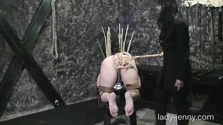 Lady Jenny - Carpet beater Spanking