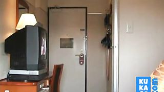 Orange see thru naked pizza delivery