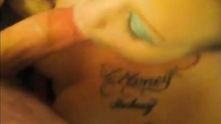 Bakersfield Thick White Trash Hooker Cum In Mouth