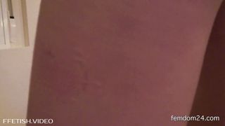 Biting holes in the sluts body Who will wana fuck her now