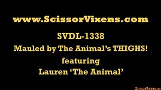 Mauled By The Animals THIGHS