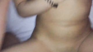 Korean guy fuck chinese friends mom cum  in mouth