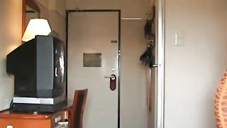 Orange see thru naked pizza delivery 2