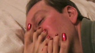 SHARINA NICOLE - SHARINA'S PATHETIC HUMAN FOOT STOOL